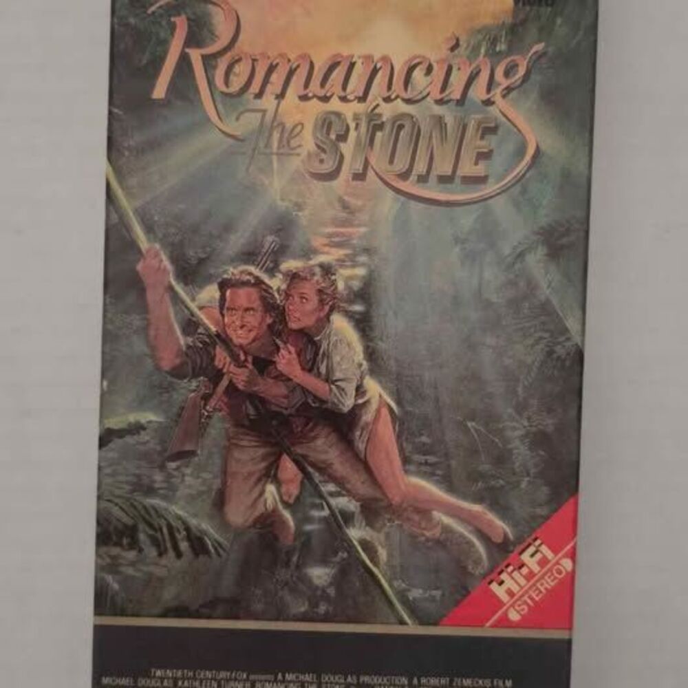 Romancing the Stone VHS Tape
